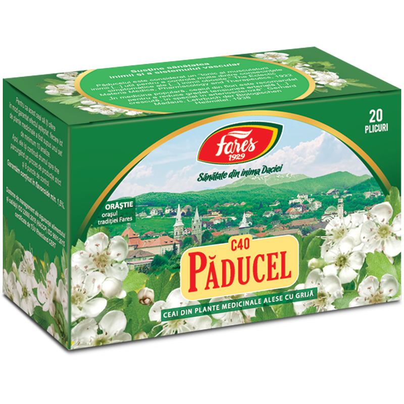 Ceai Paducel, Fares | 20 plicuri
