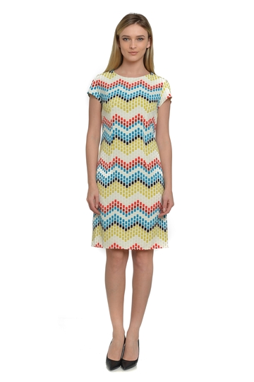 Rochie CV18073 SIZE ivoire/fistic/turcoaz/corai, Cesy | marimea XXXL