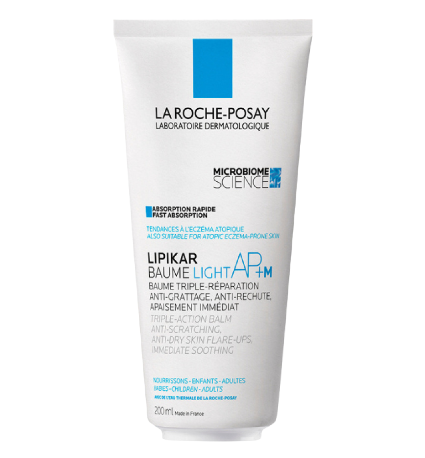 Balsam cu tripla actiune Light AP+M Lipikar, La Roche-Posay | 200 ml