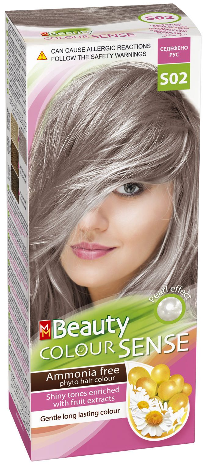Vopsea de par S02 - Blond Sidefat, MM Beauty Colour Sense