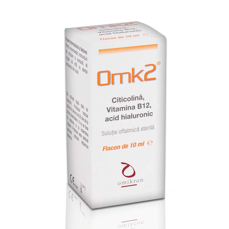 OMK2 solutie oftalmica cu citicolina si vitamina B12