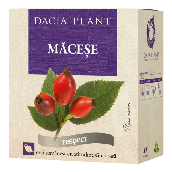 Ceai Macese Fructe, Dacia Plant | 50 g