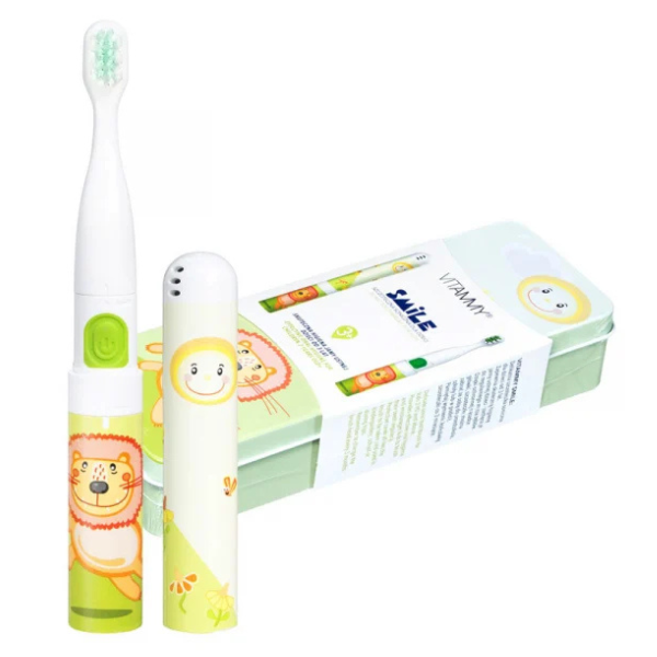 PERIUTA DINTI ELECTRICA VITAMMY SMILE COPII 3+ CUTIE TRAVEL LEU