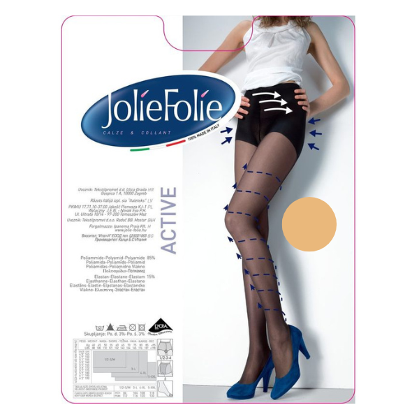 Ciorapi compresivi dama ACTIVE 40 DEN Bej 1/2, Calze BC