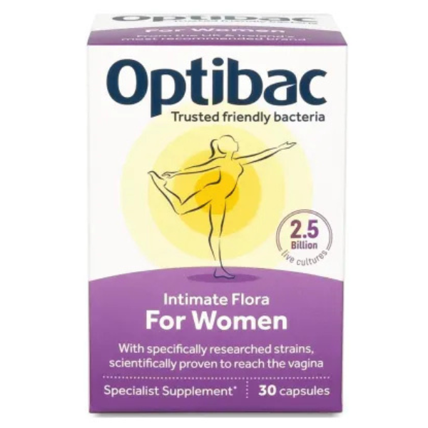 Probiotic pentru flora vaginala, Optibac | 30 capsule