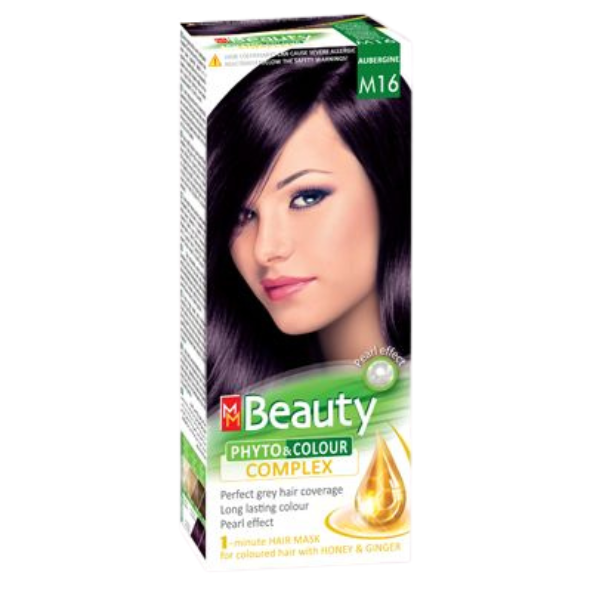 Vopsea de par M16 Rosu violet, MM Beauty | 110 g